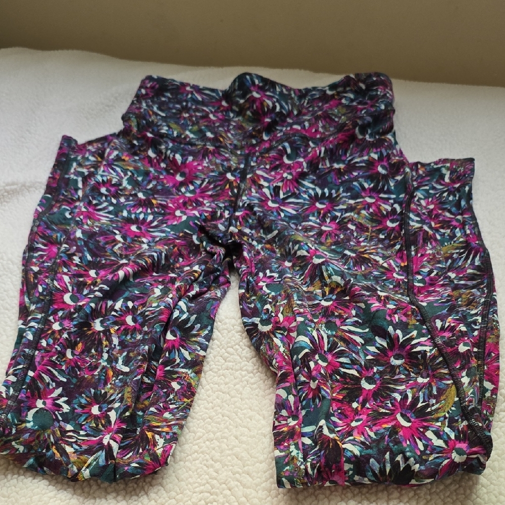 lululemon athletica Multicolor Patterned Leggings